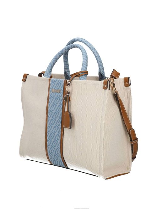 Borsa jacquard media LIU JO | AA6206T388A/C3906